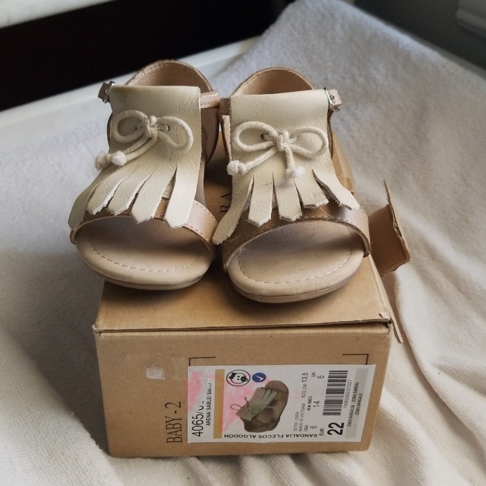 Zara girls sandals
